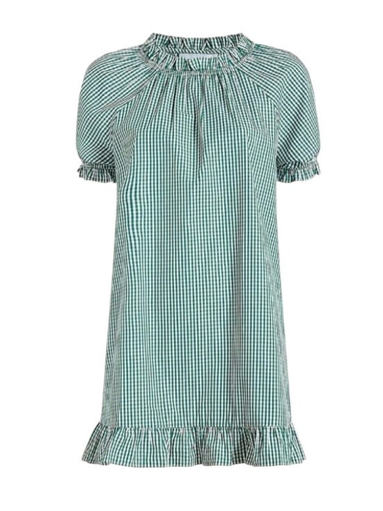 Hill House Dresses & Skirts - Hill House Katherine Nap Dress in Emerald Green Gingham Size Large